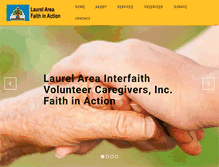Tablet Screenshot of laurelfia.org